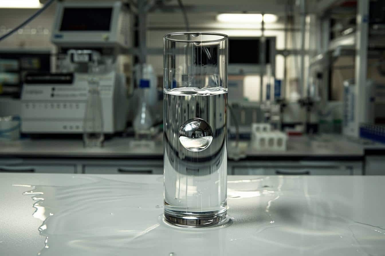 Explication de la densité, masse et volume de l'eau