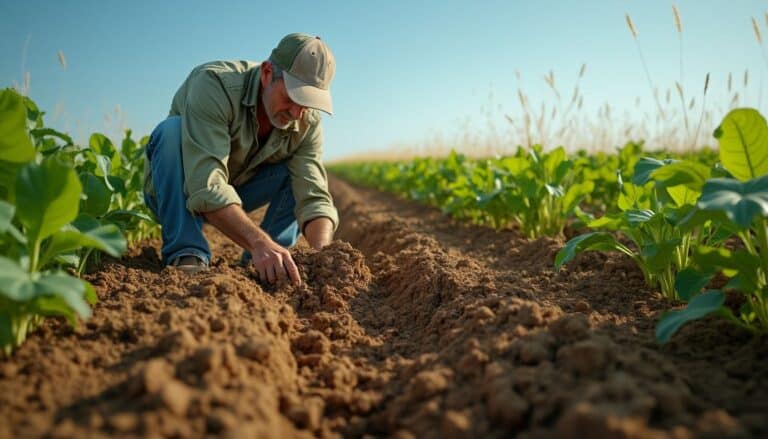 École d'agriculture française avec étudiants