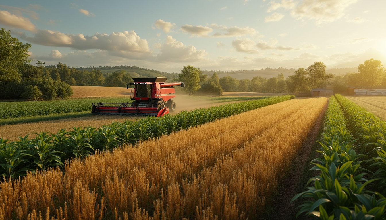 Élèves travaillant dans l'école d'agriculture française