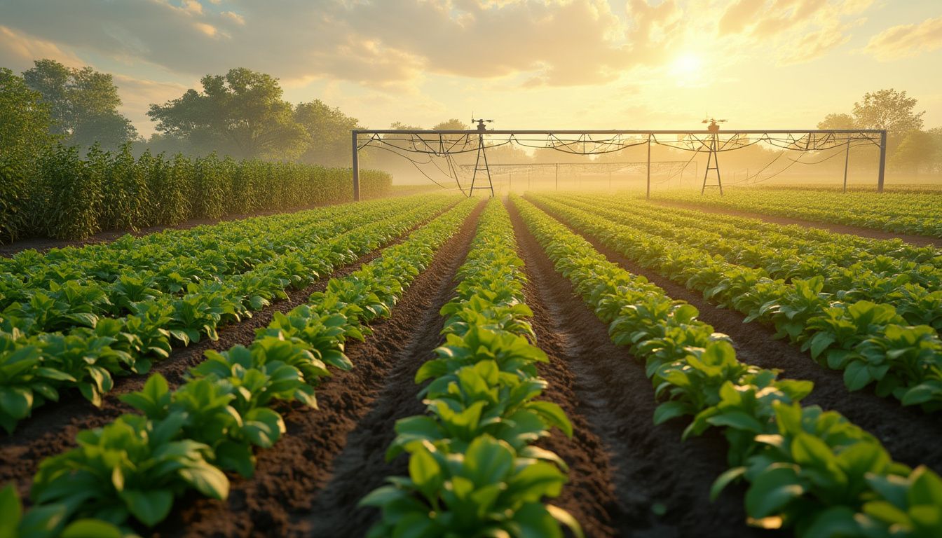 Étudiants pratiquant l'agriculture dans une école française