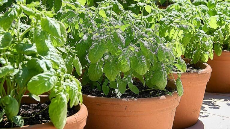 potes de pommes de terre