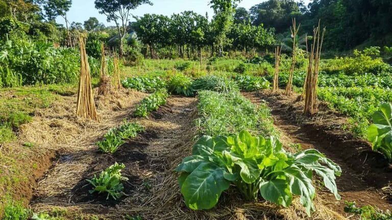 culture en butte permaculture afrique
