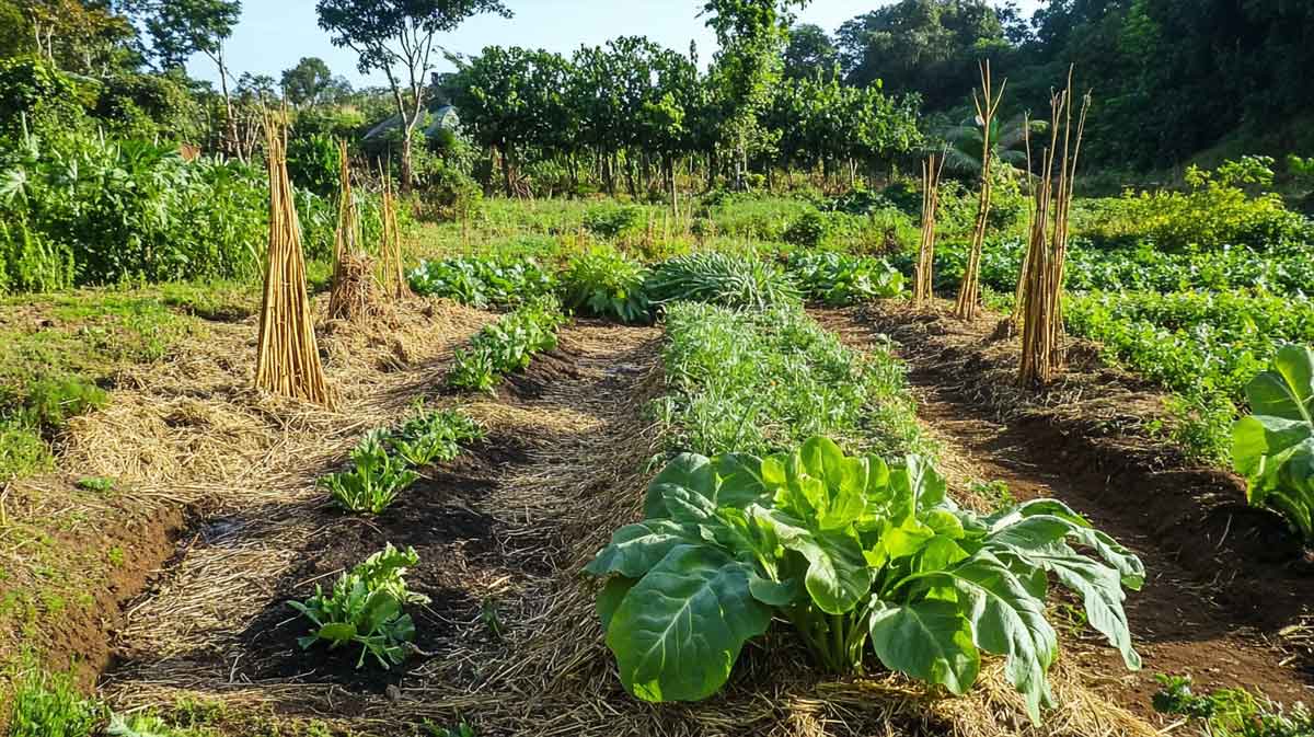 culture en butte permaculture afrique