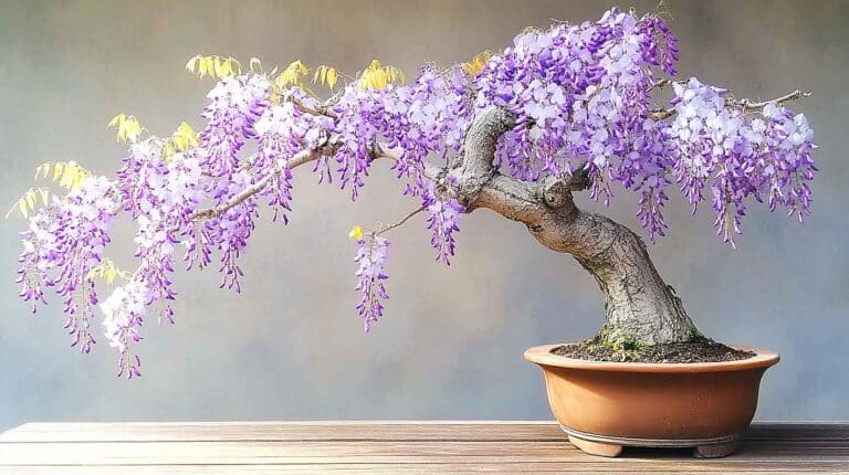glycine en pot
