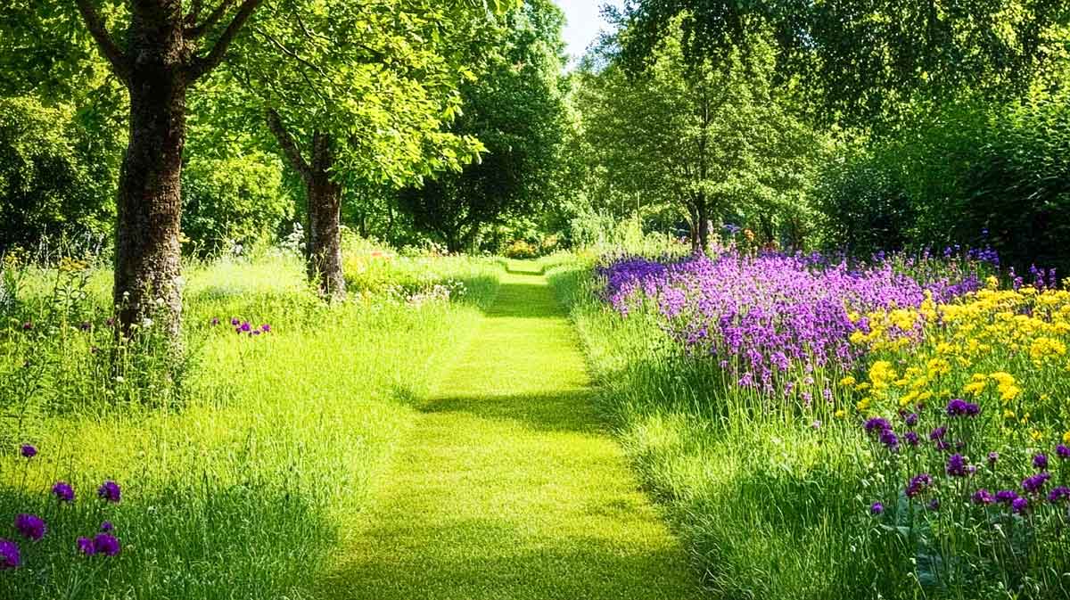 jardin sans entretien