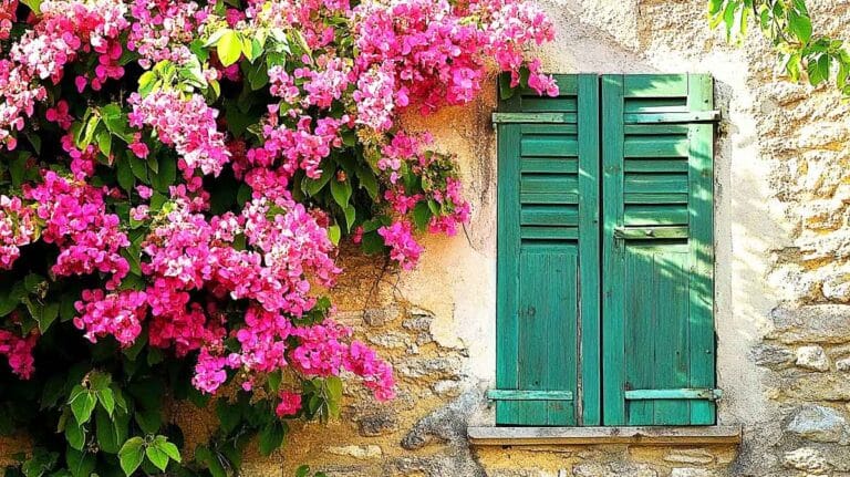 plante grimpante facade