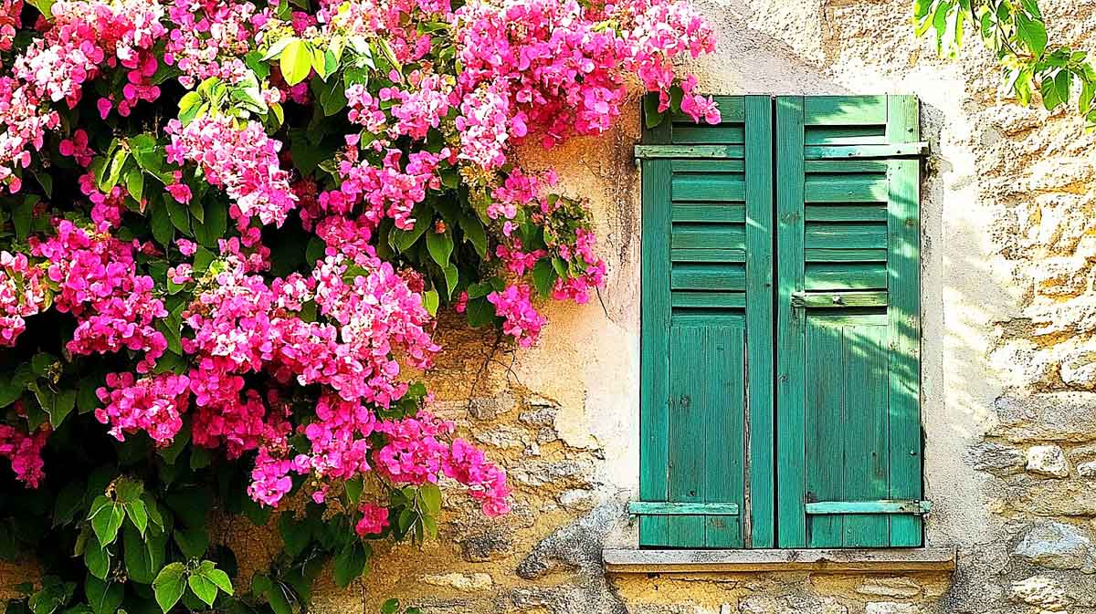 plante grimpante facade