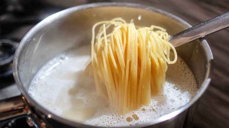 eau de cuisson des pates