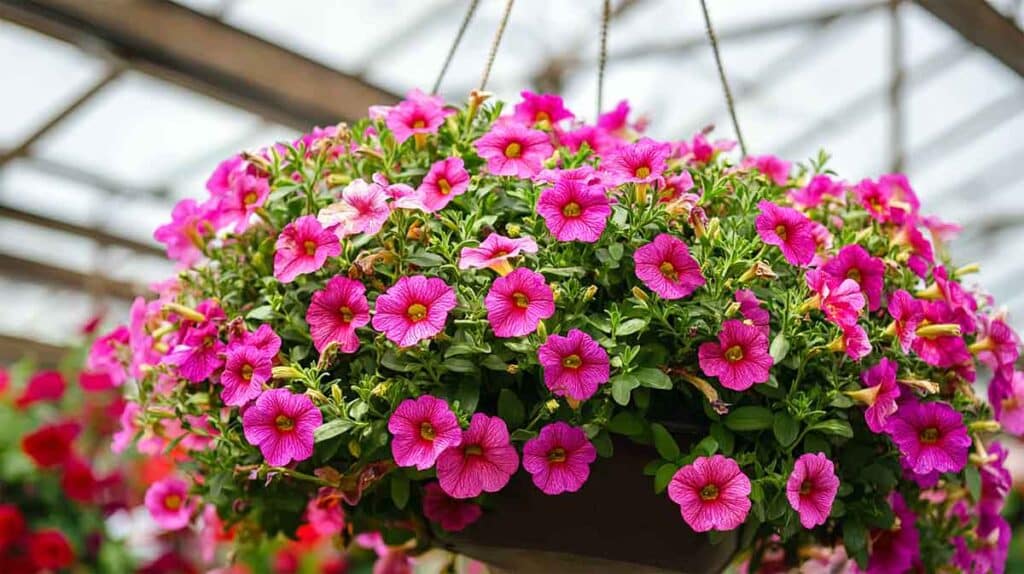 calibrachoa dans une jardiniere