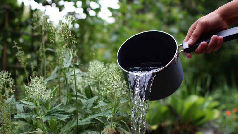 eau de cuisson jardin