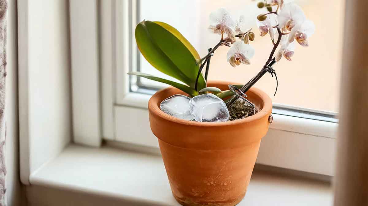 glaçons orchidee