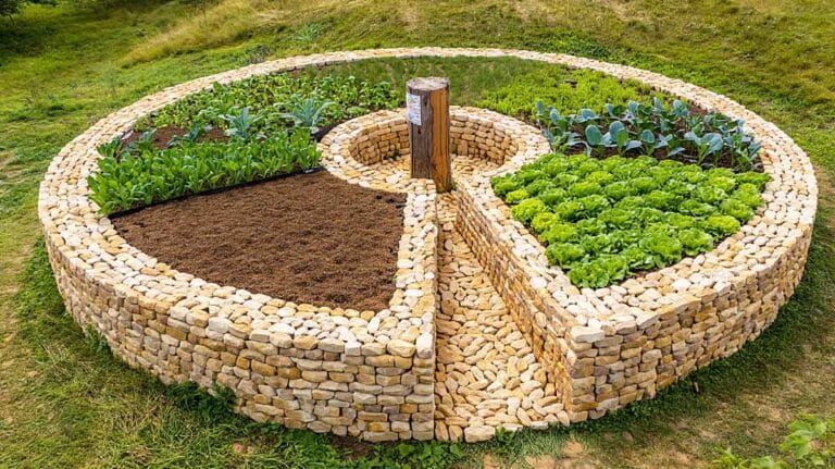 jardin trou de serrure