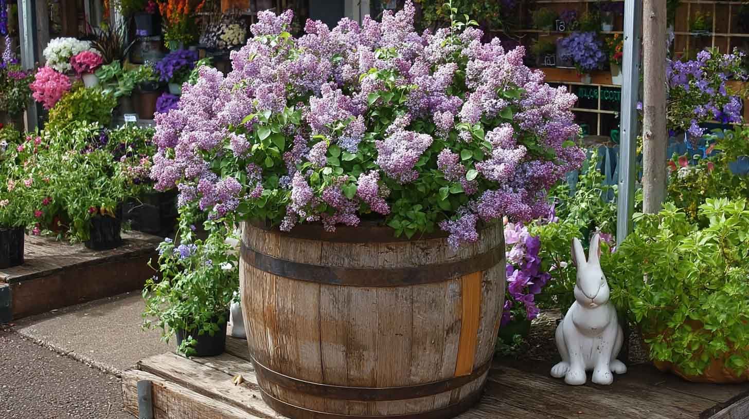 lilas pot