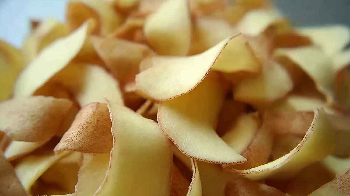 epluchures de pommes de terre