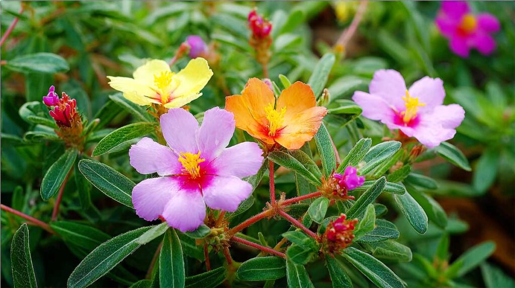 pourpier grandes fleurs 2