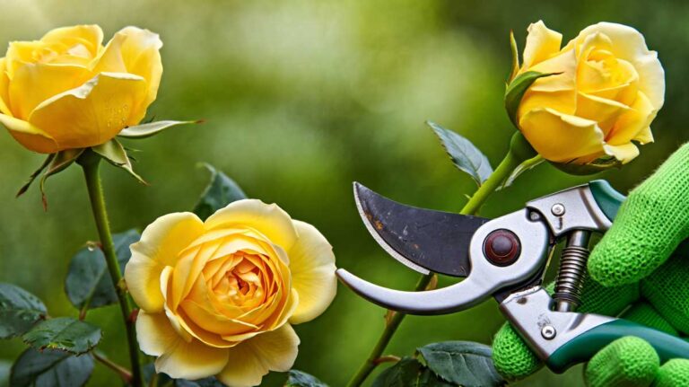 taille rosier fin juin