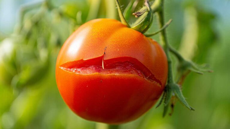 tomate fendue