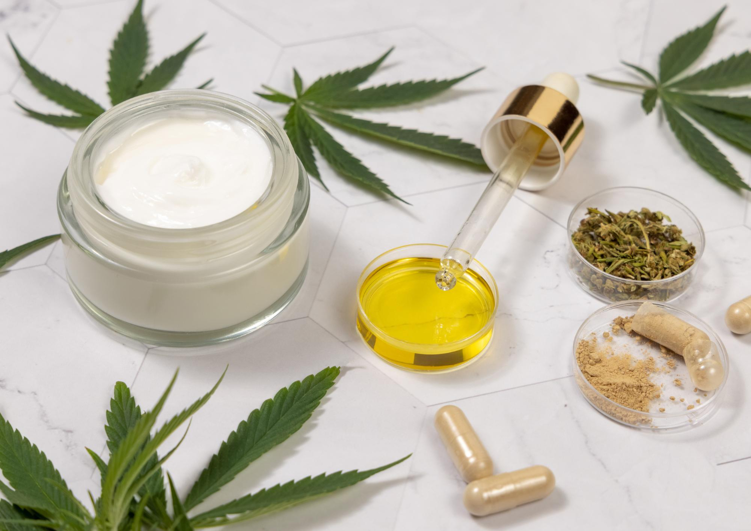 un marché du CBD