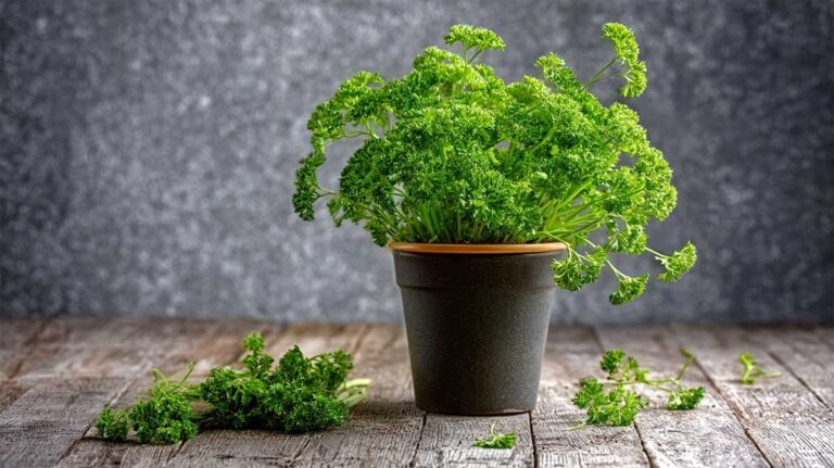 persil en pot