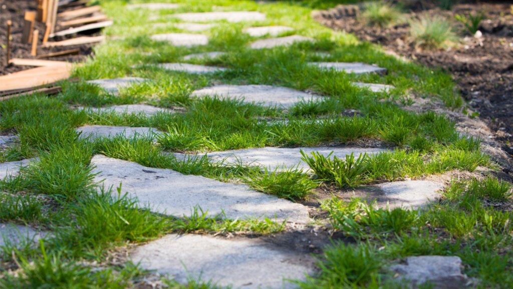 Aménager un chemin de jardin élégant avec des pas japonais