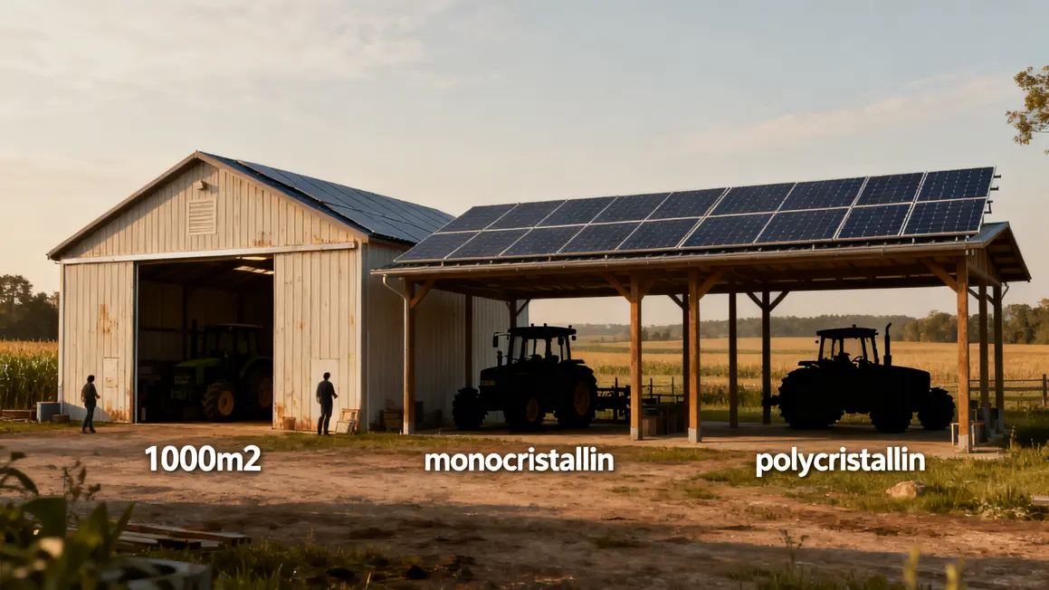 Trois bâtiments agricoles Arkolia Energies panneaux solaires