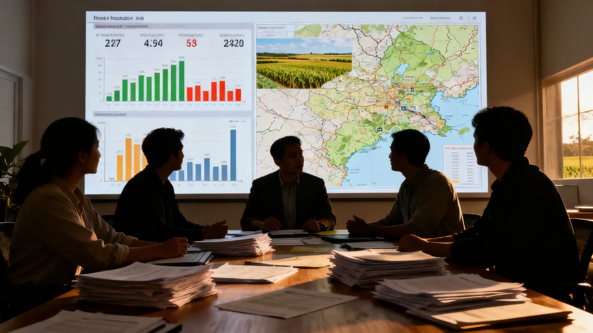 Graphiques analyse production agricole planification culture maraîchère