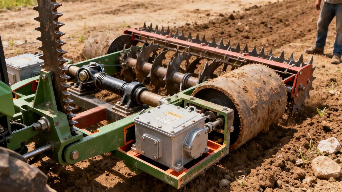 anatomie herse rotative petit budget 2026 vue dents cardan rouleau