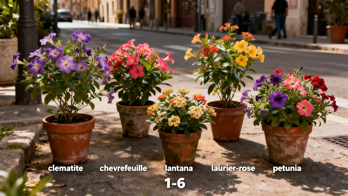 Plantes alternatives économiques au bougainvillier en pots