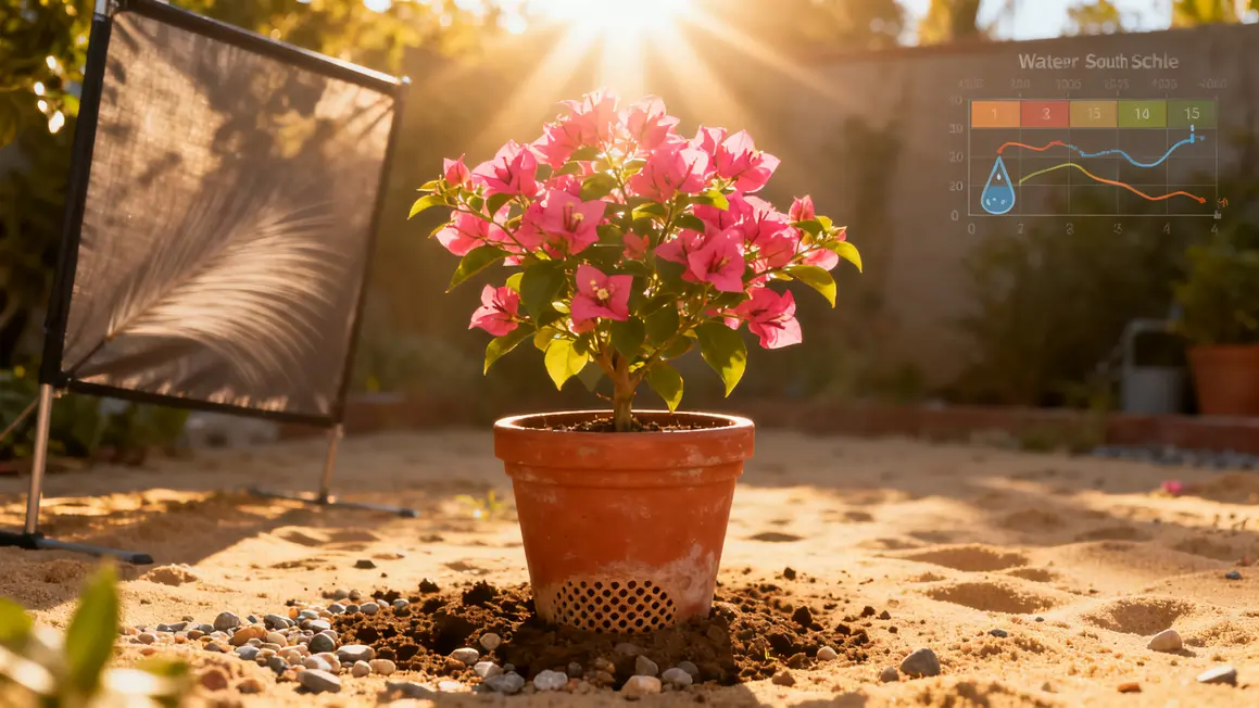 bougainvillier en 2026 exposition sud sol drainant pot