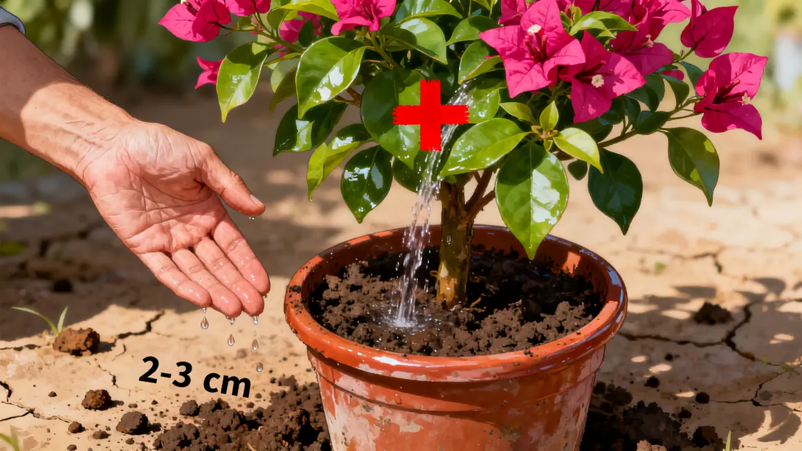 Bougainvillier arrosage directe humidite controlee
