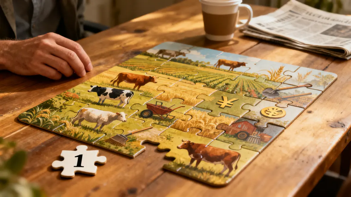 photo elevage durable équilibre critère puzzle