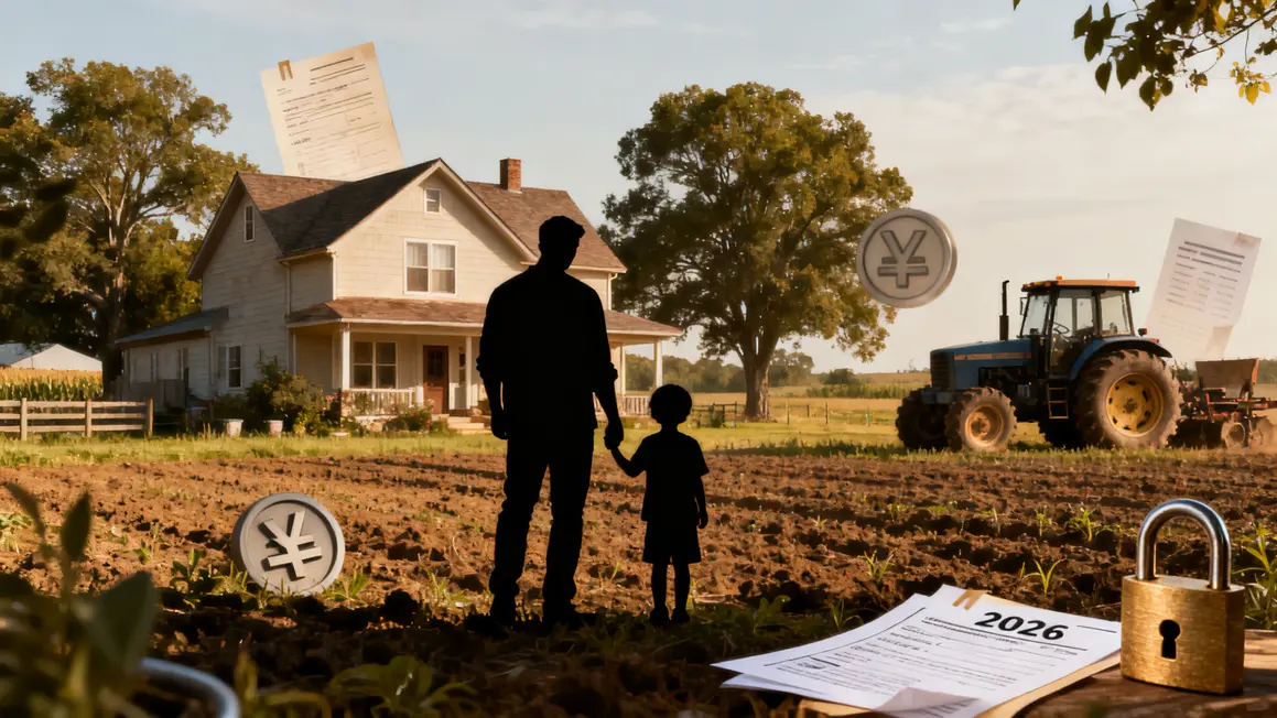 Ferme familiale en 2026 maison rurale tracteur agriculture