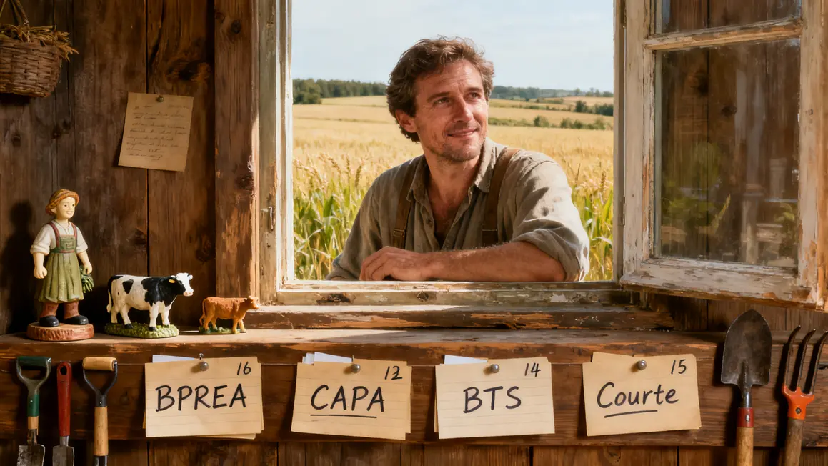 tableau formations agricoles adulte bprea capa bts courtes