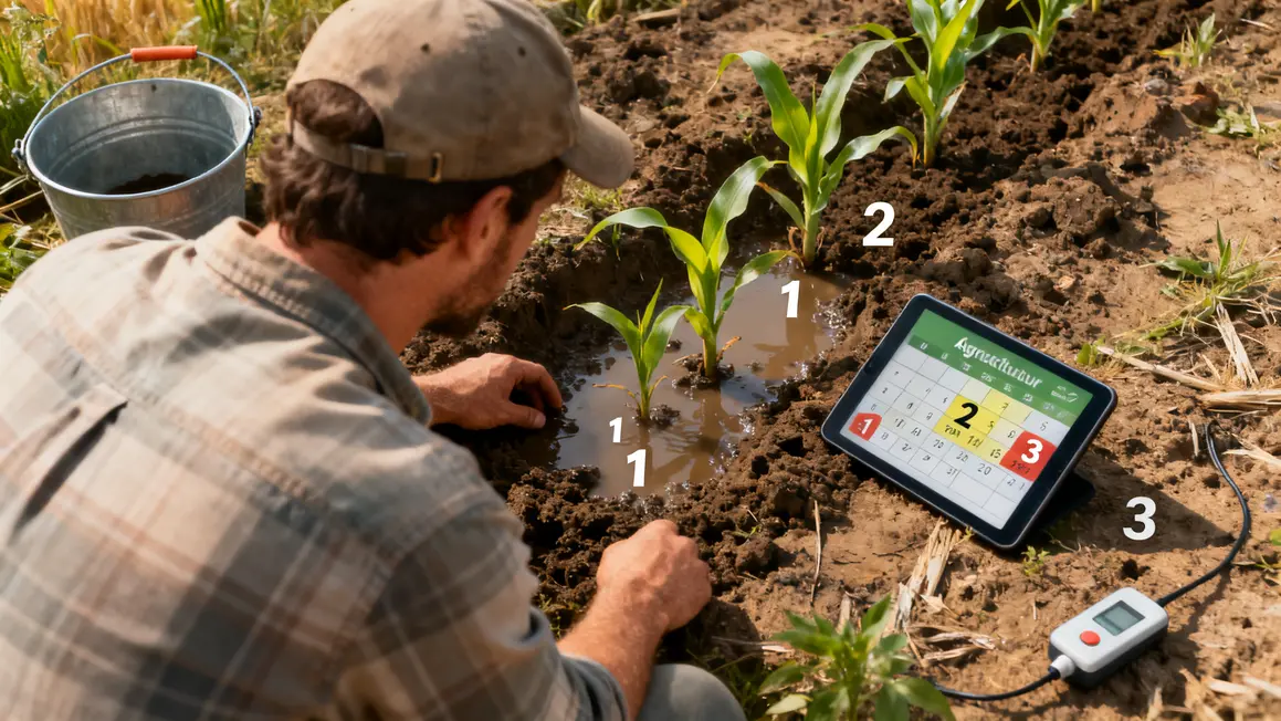 irrigation agricole analyse besoins eau sol humidite calendrier