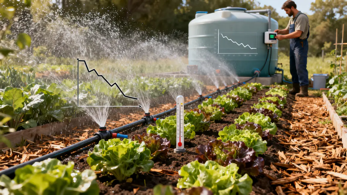 goutte-a-goutte legumes citerne paillage consommation reduite