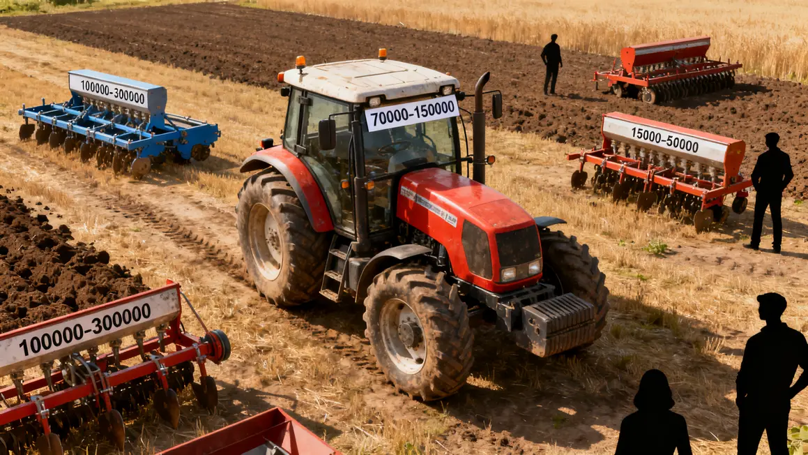 garage categories materiel agricole tracteur outils budget 2026