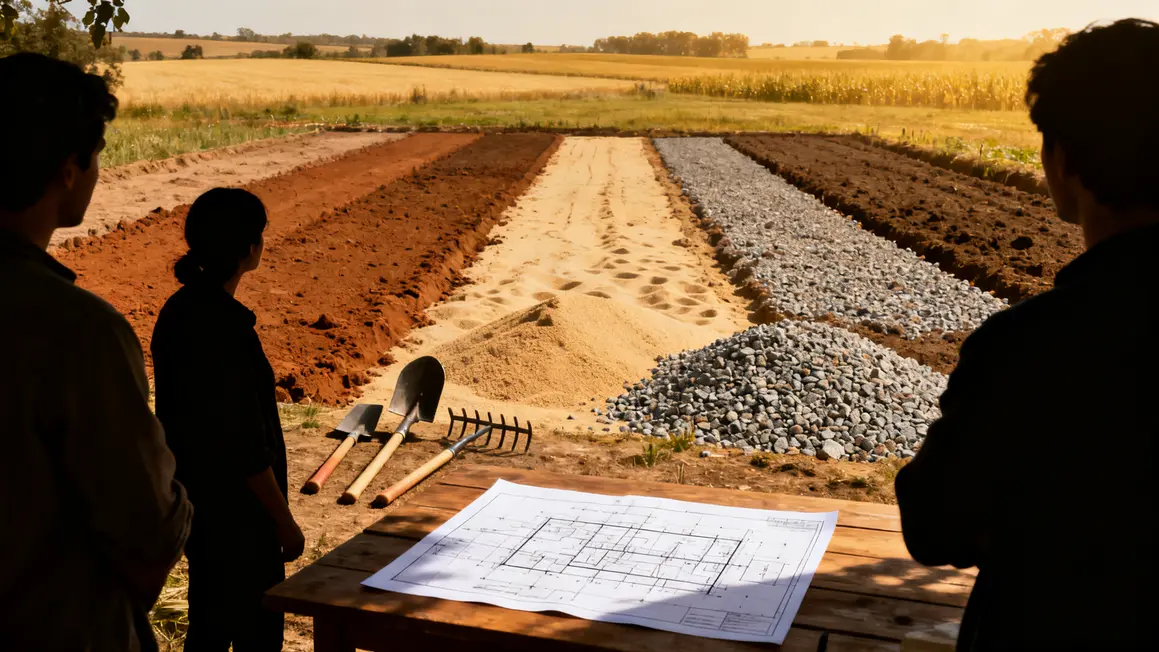 Materiel agricole petit budget observation terrain outils