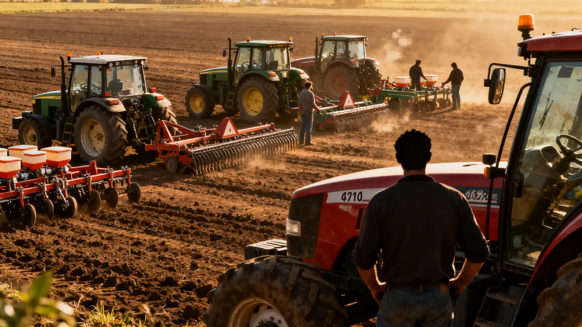 materiel agricole tracteurs charrues herses semoirs