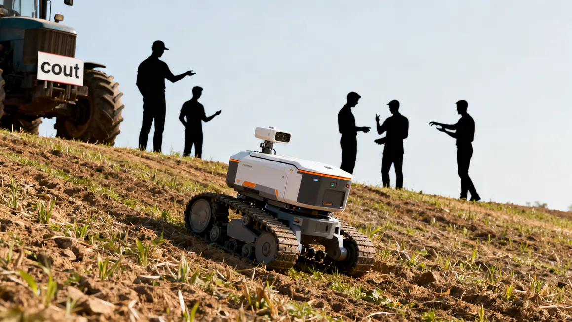 robot agricole sur pente defis cout robotique agricole