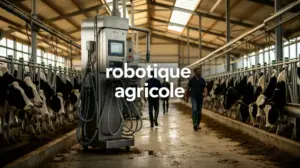 robot de traite automatique robotique agricole moderne