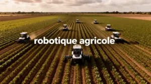 robotique agricole moderne au travail