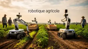 champ robotique agricole multifonction efficacite