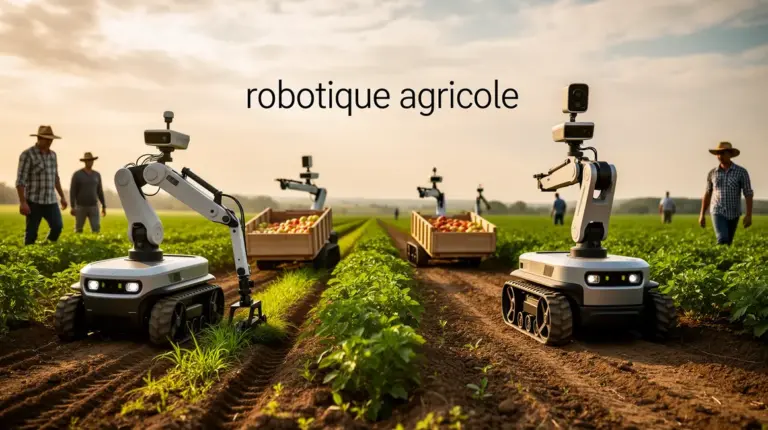 champ robotique agricole multifonction efficacite