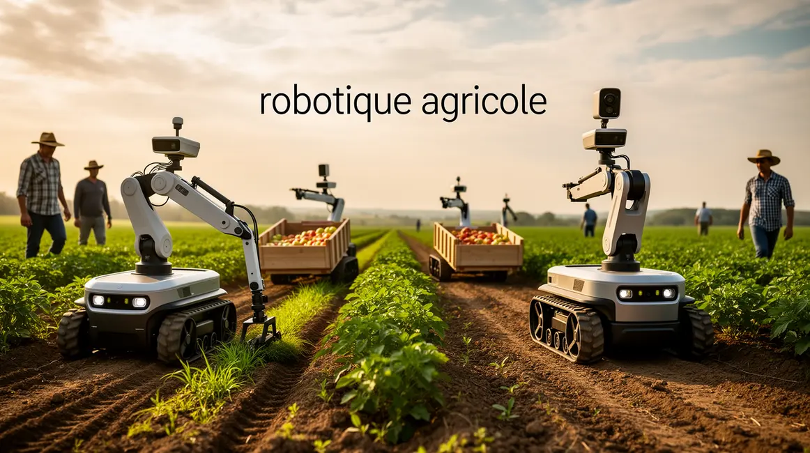 champ robotique agricole multifonction efficacite