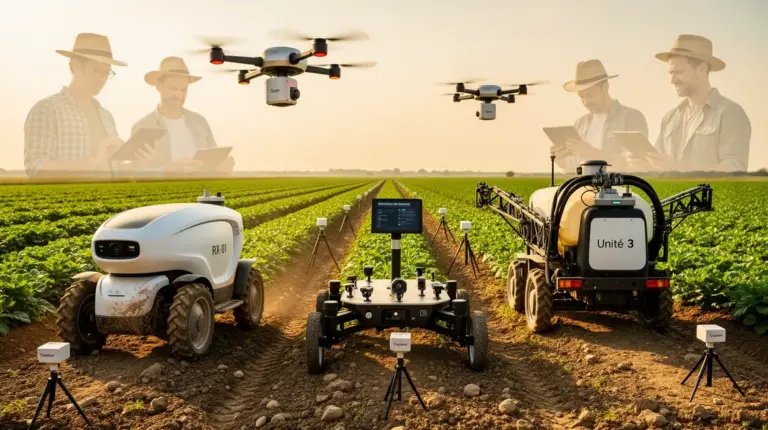 robotique agricole robots automatises modernisation champ