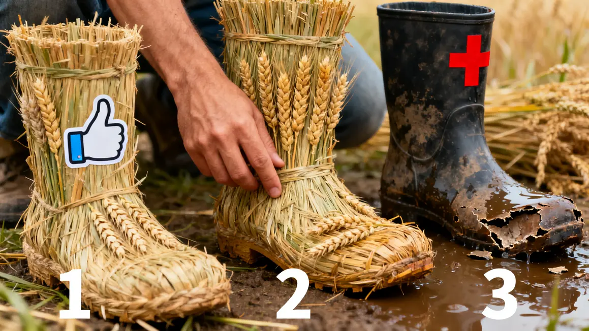 Choisir botte de paille pour potager reussi