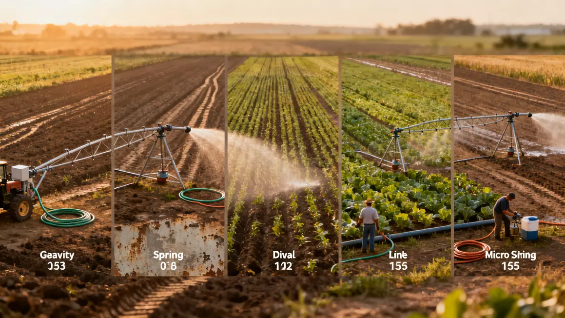 Parcelles techniques irrigation agricole gravitaire aspersion pivot goutte a goutte micro aspersion