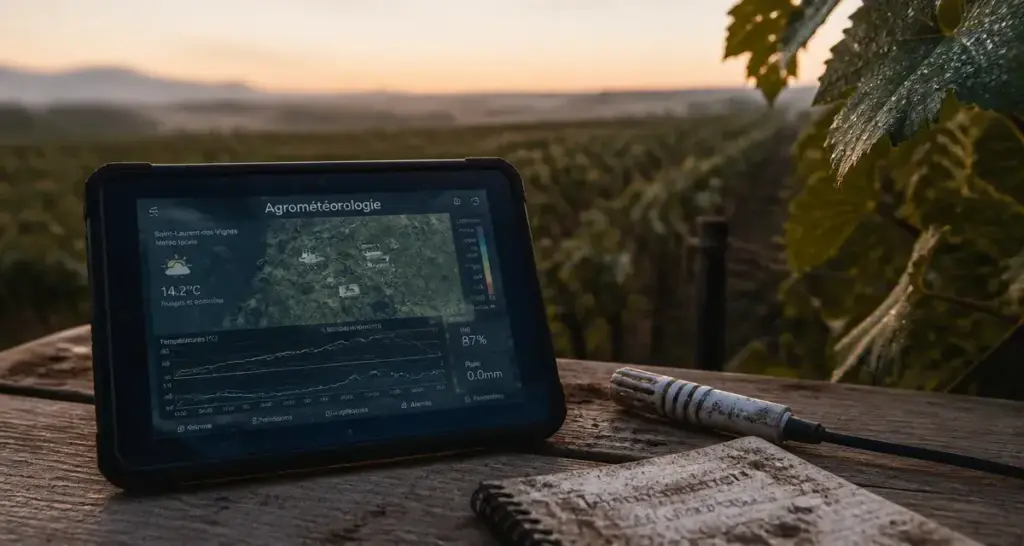 Agrométéorologie : sonde météo pour sécuriser les récoltes et optimiser les rendements
