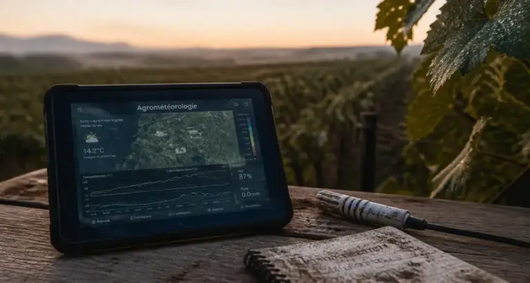 Agrométéorologie : sonde météo pour sécuriser les récoltes et optimiser les rendements