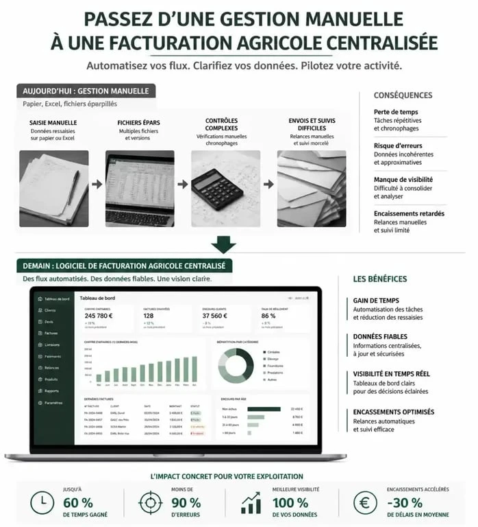 Transition vers un logiciel de facturation agricole pour une gestion optimisée